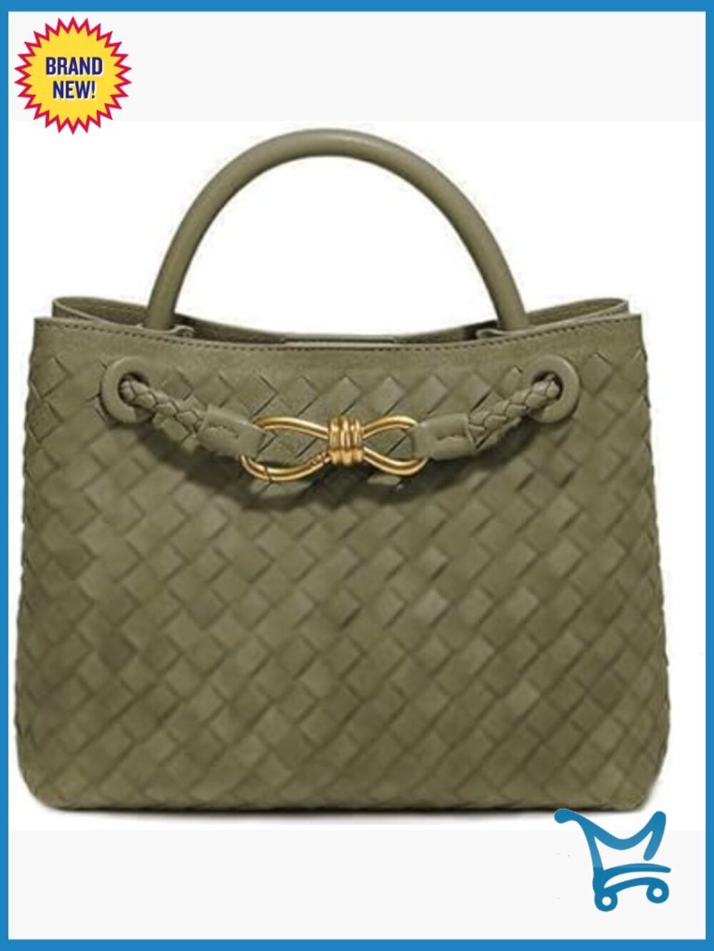 Faux Suede Woven Tote Bag Crossbody Satchel Shoulder Bag for Women